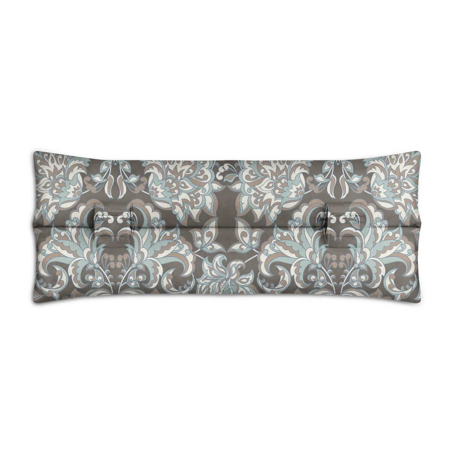 Chic Artistic Paisley Seat Belt Pillow - Soft Recovery Cushion for Post Mastectomy - Machine Washable Ethnic Design Car Pillow
