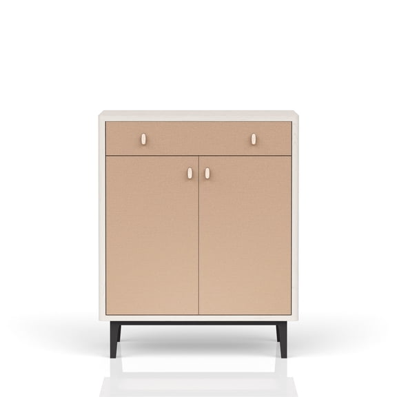 Chic Bar Cabinet With Soft Touch Drawer And Adjustable Hinges Elegant Close Guides Large Storage Capacity