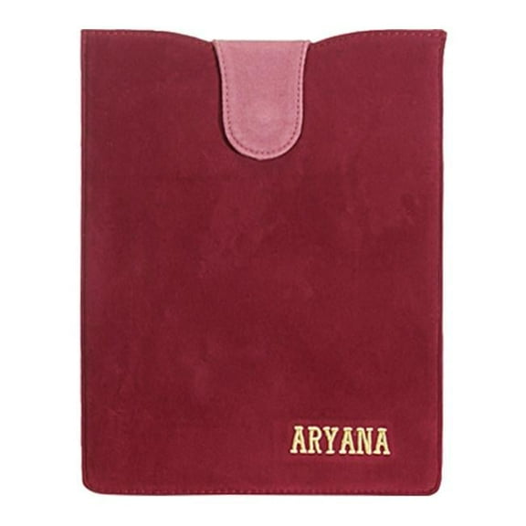 Chic Basic Red Suede Flap Closure Essential Ipad Cover