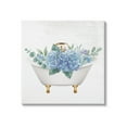 thumbnail image 1 of Chic Bathtub Hydrangea Blossoms Botanical & Floral Graphic Art Gallery Wrapped Canvas Print Wall Art, 1 of 7