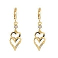 Chic Charm 2packs Earrings,Classical Earrings Girls Crystal Diamond
