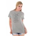 thumbnail image 1 of Chic City Style Fashion Fashionista Women's Plus Size Graphic Tee Brisco Brands 2X, 1 of 3