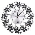 thumbnail image 1 of Chic Decor, Crystal Wall Clock Aluminum Sparkling Bling, Modern Design For A Fashionable Home, 1 of 6