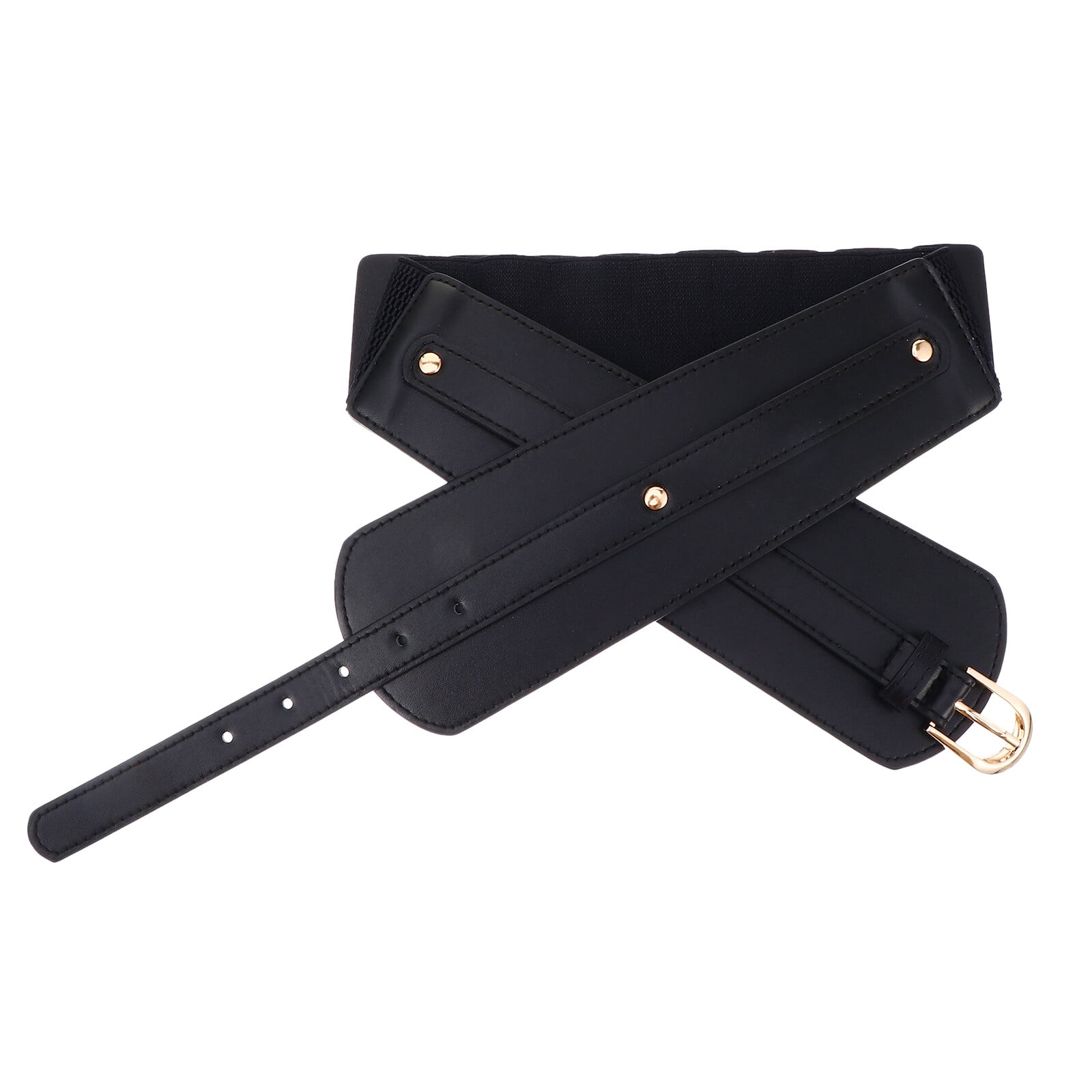 Chic Dress PU Leather Waist Belt Wide Lady Waistband Belt Clothes ...