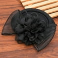 thumbnail image 1 of Chic Fascinator Hat - Black, White and Red, 1 of 12