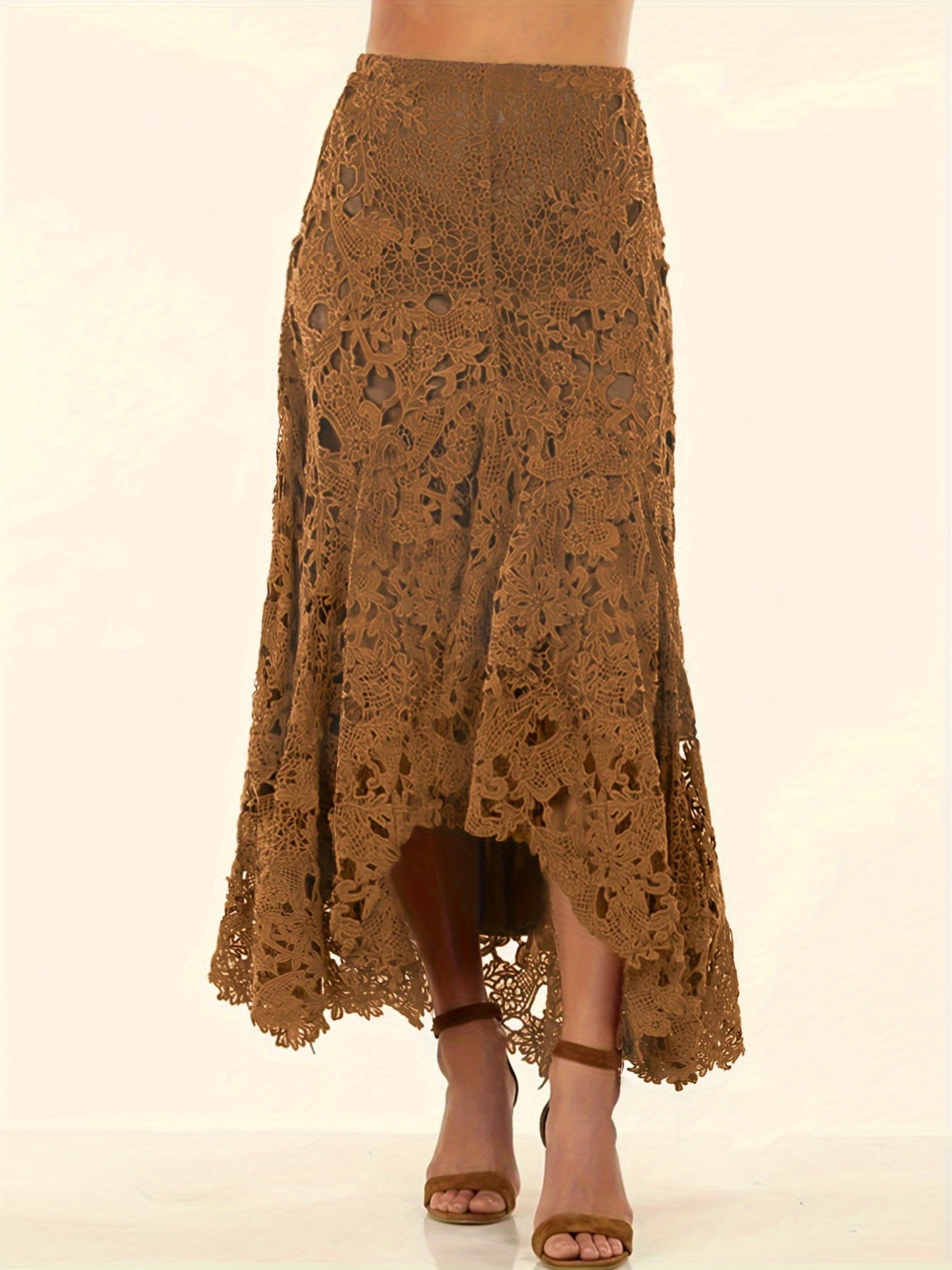Floral Surplice Neck Short Sleeve Top main image 1