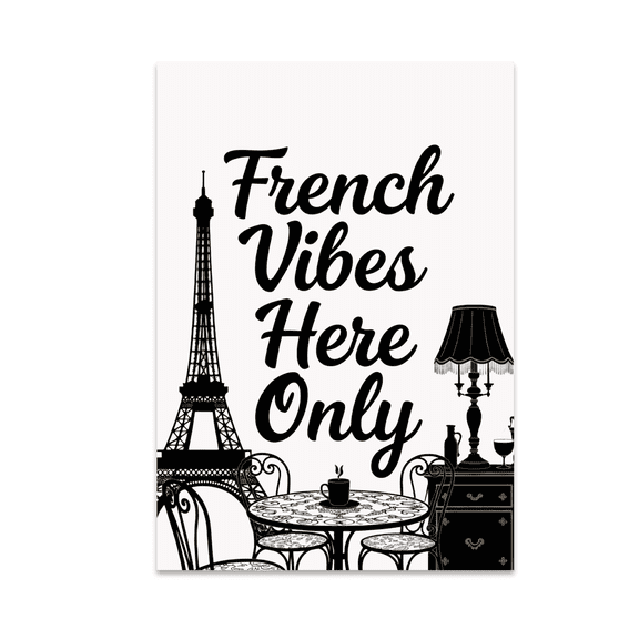 Chic French Wall Art - Home Decor Enthusiast - 13x19 Poster Print