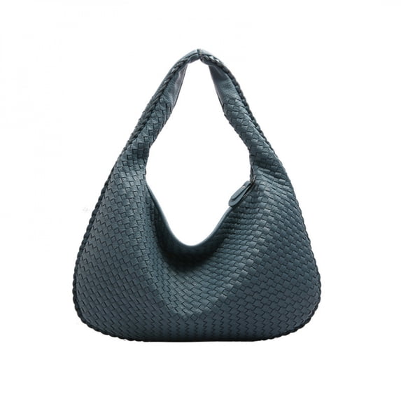 Chic French Weave Handbag for Women - Elegant Versatile Shoulder Bag, Unique Crossbody Purse, Quality Commuter Tote