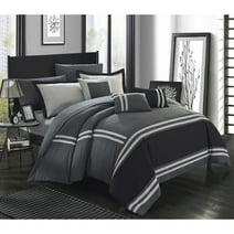 Chic Home Olivier 24 Piece Reversible Bed in a Bag, Queen - Walmart.com
