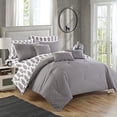 thumbnail image 1 of Chic Home 10 Piece Comforter Set, Queen, Grey, 1 of 3