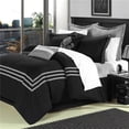 thumbnail image 1 of Chic Home 126-154-K-12-US Cosmo Black King 12 Piece Bed in a Bag Comforter Set with 4 Piece Sheet Set, 1 of 4