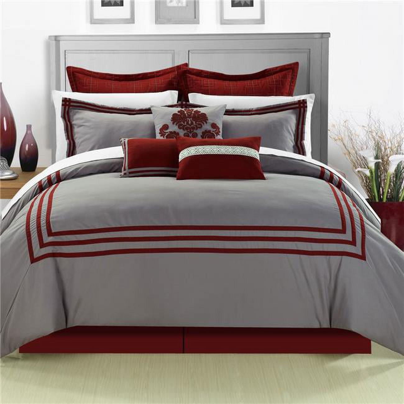 Ck embroidered comforter new arrivals