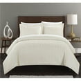 thumbnail image 1 of Chic Home  3 Piece Jazzmyn Comforter Set - Beige, King Size, 1 of 1
