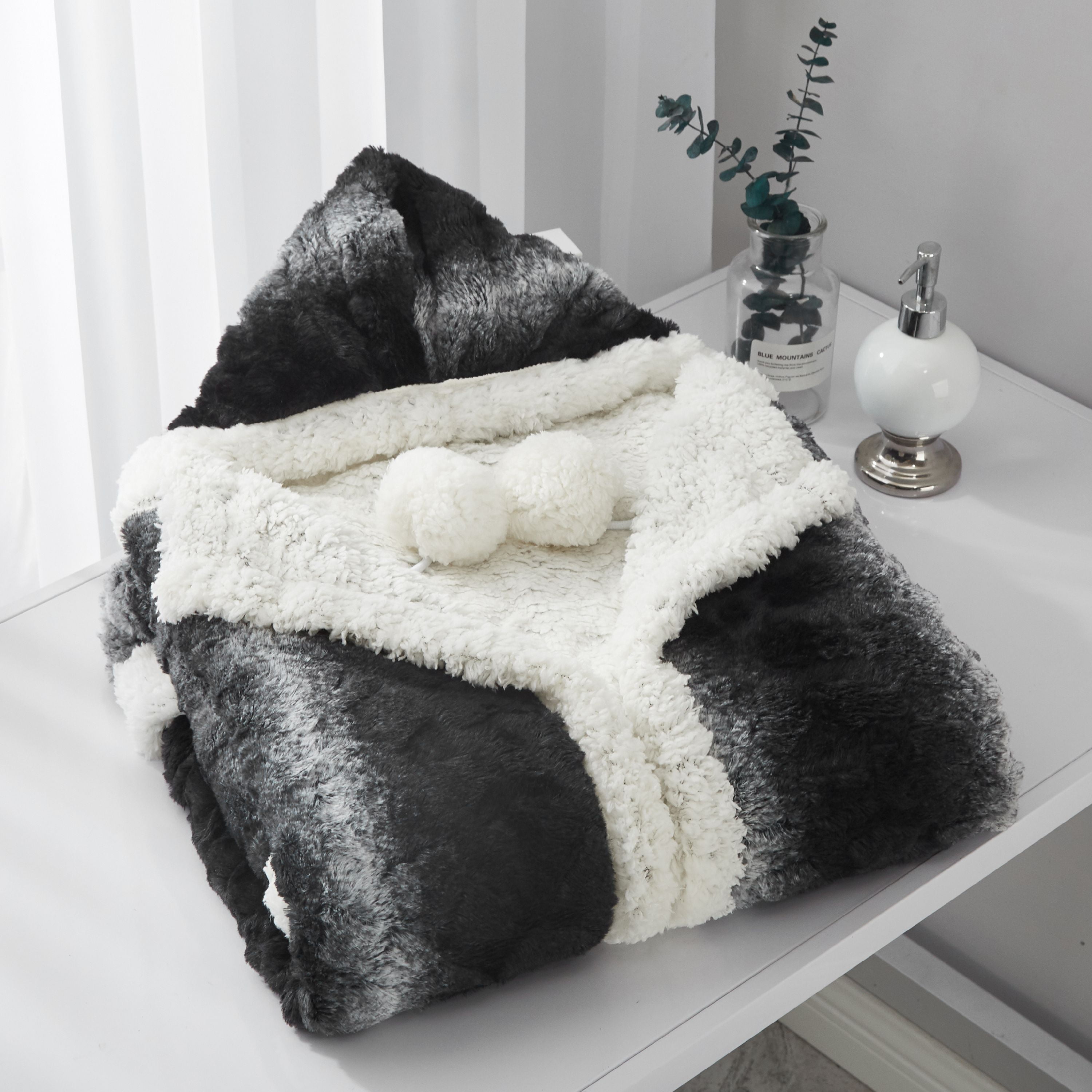 Home chic shop hooded snuggle blanket