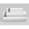 thumbnail image 1 of Chic Home Ardin 4-Piece Solid Color Cotton Sheet Set, Queen, Black, 1 of 5