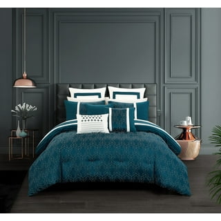Teal Bed Bag Queen