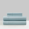 thumbnail image 1 of Chic Home Ashlan 3-Piece Solid Color Sheet Set, Twin, Blue, 1 of 2