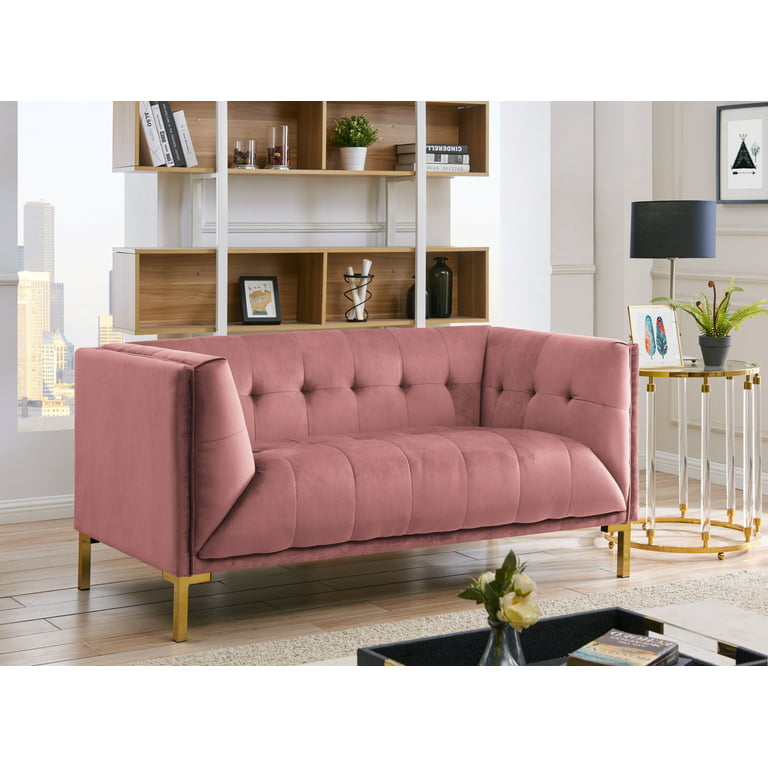 Chic Home Aster Sofa Velvet Upholstered