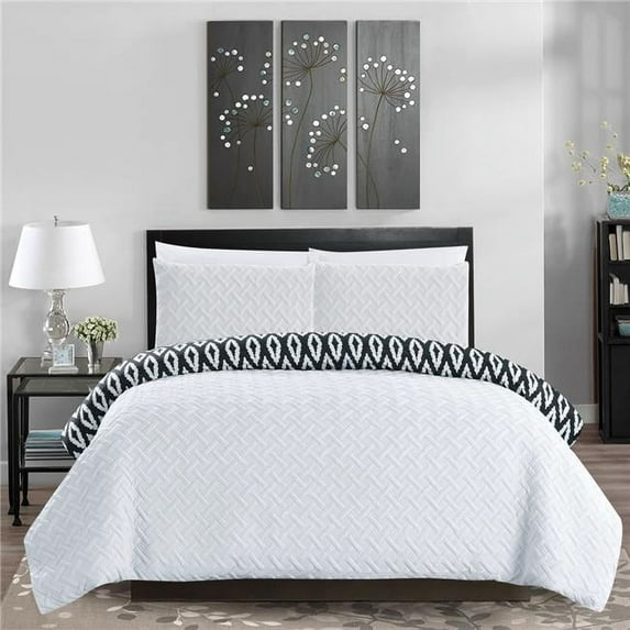 Chic Home CS3813-US Eloida White Twin 2 Piece Comforter Set