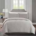 thumbnail image 1 of Chic Home CS3815-US Eloida Silver Twin 2 Piece Comforter Set, 1 of 6