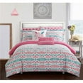 thumbnail image 1 of Chic Home CS4425-US Benilda Aqua Twin 7 Piece Comforter Set, 1 of 2