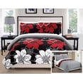 thumbnail image 1 of Chic Home Chase 2-Piece Abstract Quilt Set, Twin, Black, 1 of 6