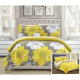 thumbnail image 1 of Chic Home Chase 3-Piece Abstract Quilt Set, Queen, Yellow, 1 of 6