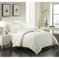 thumbnail image 1 of Chic Home DS3116 Amarillo Duvet Cover Set - King Size, White - 4 Piece, 1 of 6