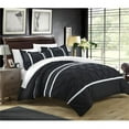 thumbnail image 1 of Chic Home DS3832-BIB-US Ronika Pinch Pleat Pintuck Duvet Cover Set with Sheets - Black - King - 7 Piece, 1 of 1