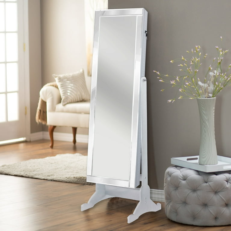 Heritage jewelry armoire cheval mirror discount