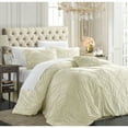 thumbnail image 1 of Chic Home Ella 5-piece Comforter Set, Shams, Bed skirt and Decorative Pillow Included, 1 of 3