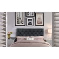 thumbnail image 1 of Chic Home Emer Headboard Velvet Upholstered Diamond Button Tufted, 1 of 3