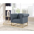 thumbnail image 1 of Chic Home Gloria Accent Club Chair Button Tufted Linen-Textured Plush Cushion, 1 of 7