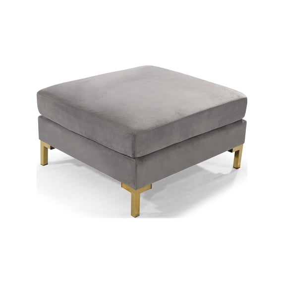 Chic Home Guison Modular Chaise Ottoman Square Cushion