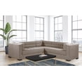 thumbnail image 1 of Chic Home Jasper Left Facing Sectional Sofa Linen-Textured Upholstered, 1 of 9