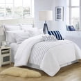 thumbnail image 1 of Chic Home Karlston 9-Piece Embroidered Comforter Set, Queen, White, 1 of 6