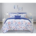 thumbnail image 1 of Chic Home Katriel 4 Piece Reversible Quilt Coverlet Set Embossed, 1 of 6
