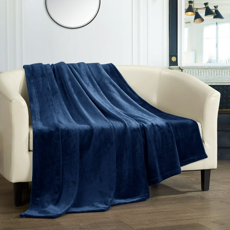 Solid color throw blankets best sale