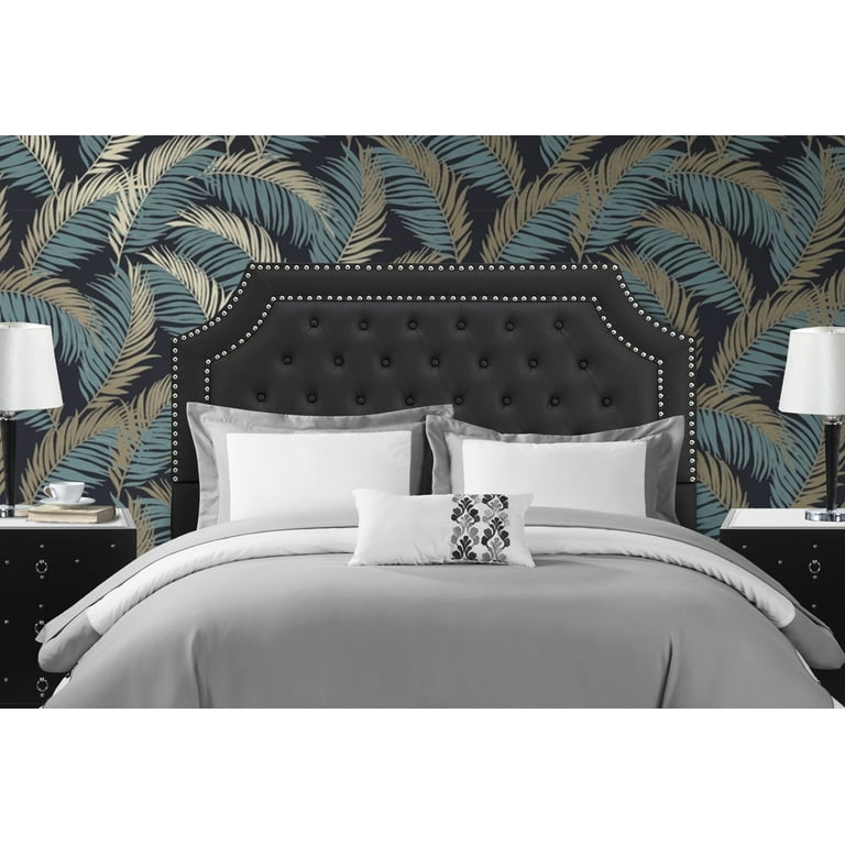 Chic Home Malan Headboard PU Leather Upholstered Button Tufted