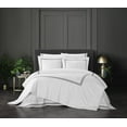 thumbnail image 1 of Chic Home Nella 7-Piece Solid Color Cotton Duvet Set, Queen, Black, 1 of 6