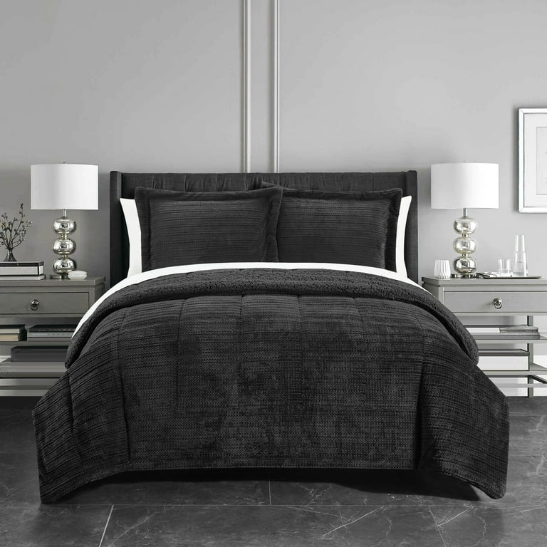 Comforter with sherpa lining new arrivals