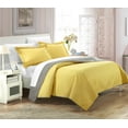 thumbnail image 1 of Chic Home Ressa 2-Piece Reversible Color Block Quilt Set, 1 of 5