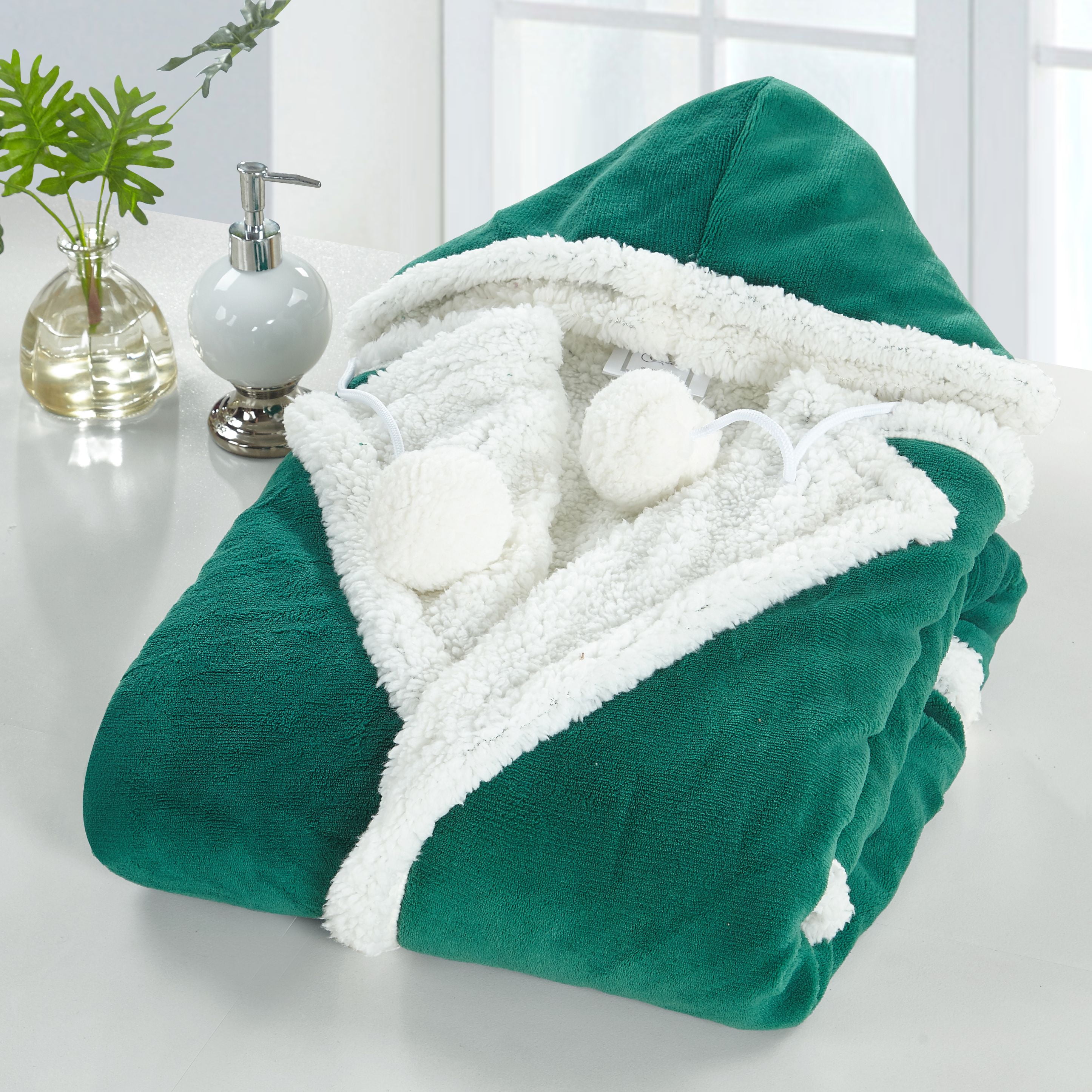 Chic home design hooded on sale blanket