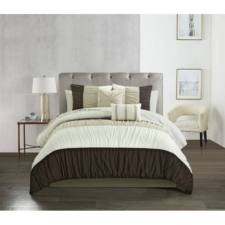Chic Home Ruched 9 Piece Comforter Sets