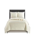 thumbnail image 1 of Chic Home Sachi Floral Scroll Pattern Design Bed In A Bag Quilt Set - Twin XL 66x86", Beige, 1 of 8