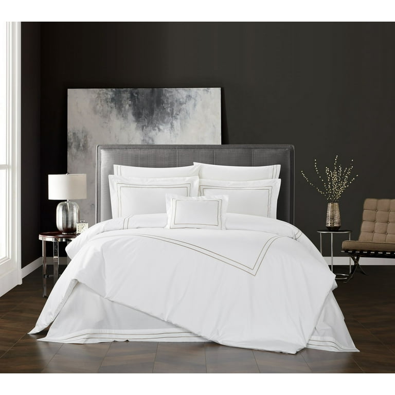 Embroidered sheets deals and pillowcases