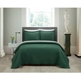 thumbnail image 1 of Chic Home Teanna 7-Pc Green Quilt Set, Queen, 1 of 5