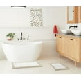 thumbnail image 1 of Chic Home Theodore Beige 2 Piece Bath Rug Set, 1 of 8