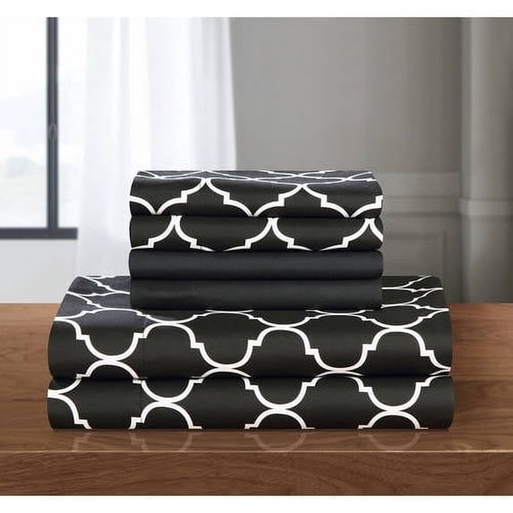 Chic Home Tymon 6-Piece Bedding Sheet Set with 2 Bonus Pillowcases