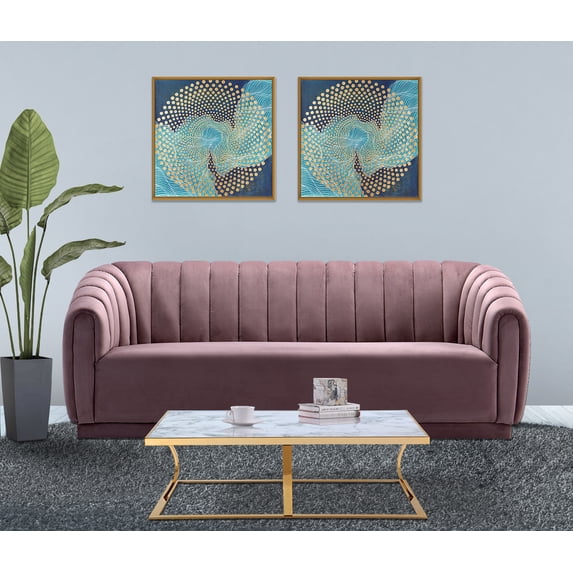 Chic Home Warhol Velvet Upholstered Sofa